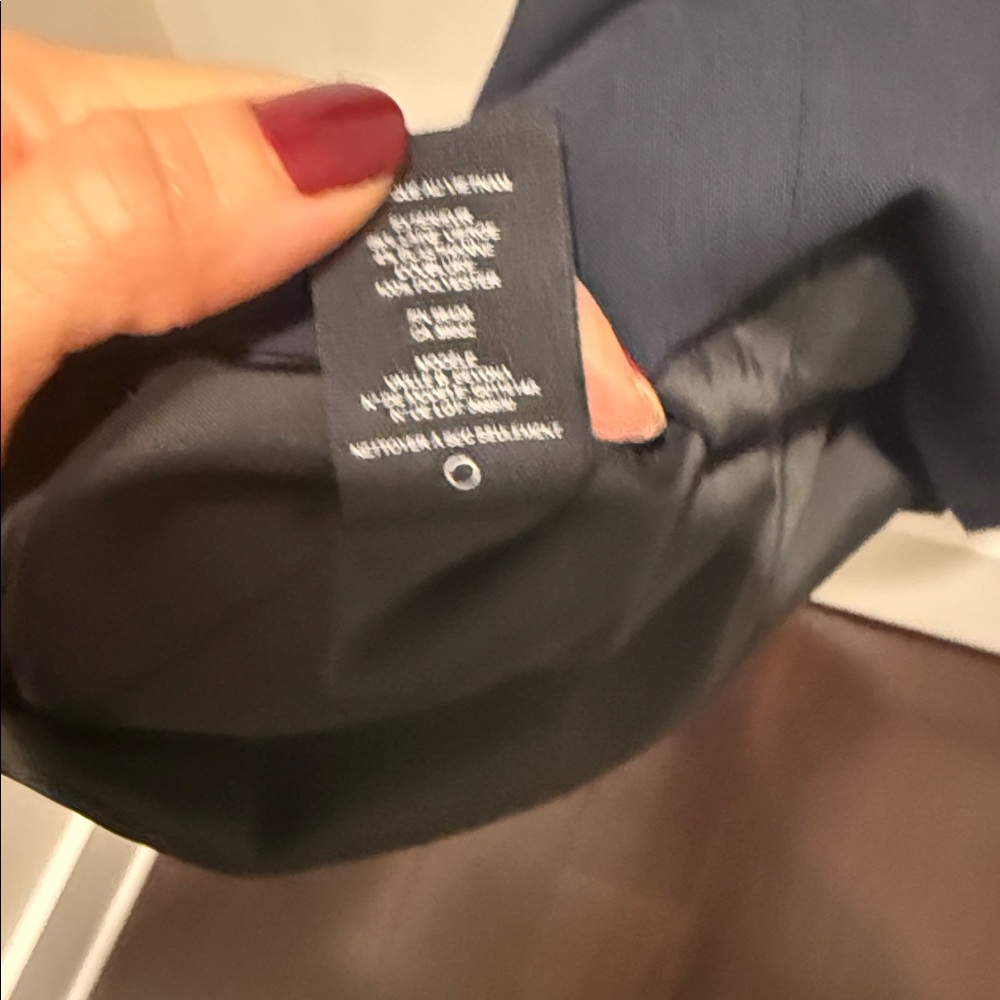 Theory Midnight Blue Midi Dress pl - Picture 6 of 6